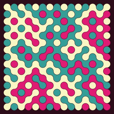 Çokrenkli kiremit bağlantı illüstrasyonuName