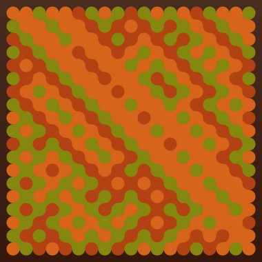 Çokrenkli kiremit bağlantı illüstrasyonuName