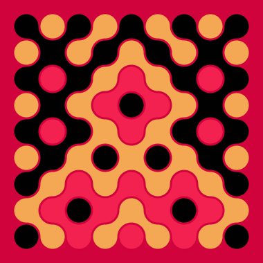 Çokrenkli kiremit bağlantı illüstrasyonuName