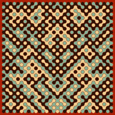 Çokrenkli kiremit bağlantı illüstrasyonuName