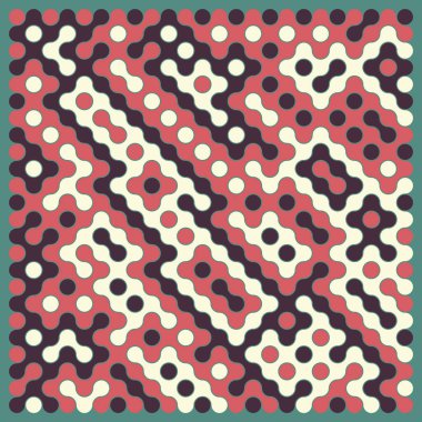 Çokrenkli kiremit bağlantı illüstrasyonuName