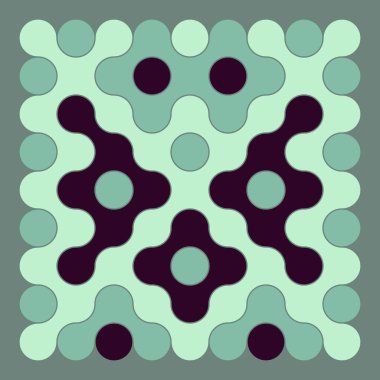 Çokrenkli kiremit bağlantı illüstrasyonuName