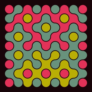 Çokrenkli kiremit bağlantı illüstrasyonuName