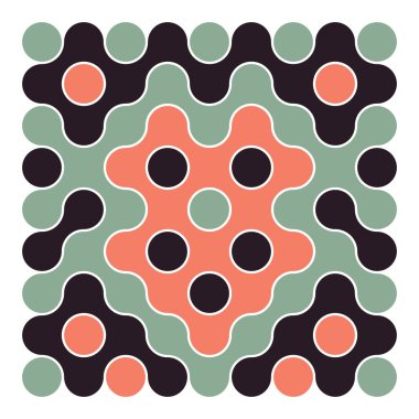 Çokrenkli kiremit bağlantı illüstrasyonuName