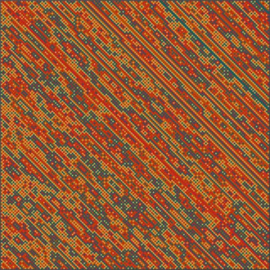 Çokrenkli kiremit bağlantı illüstrasyonuName