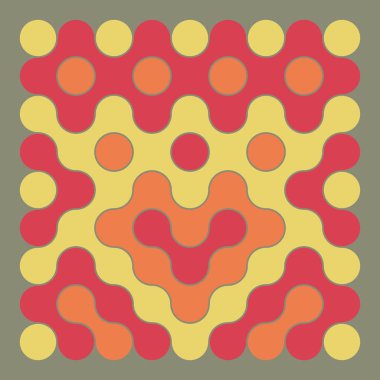 Çokrenkli kiremit bağlantı illüstrasyonuName