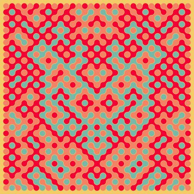 Çokrenkli kiremit bağlantı illüstrasyonuName