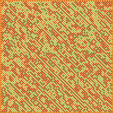 Çokrenkli kiremit bağlantı illüstrasyonuName