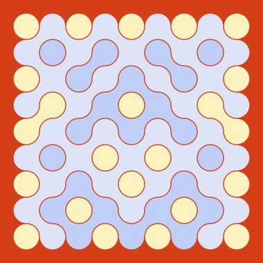 Çokrenkli kiremit bağlantı illüstrasyonuName