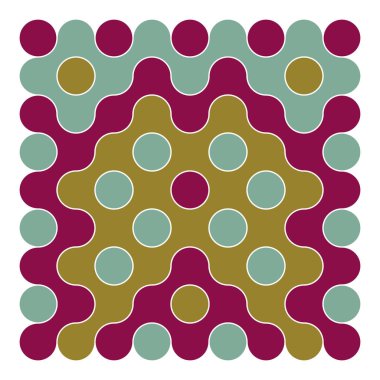 Çokrenkli kiremit bağlantı illüstrasyonuName