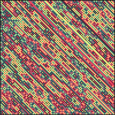 Çokrenkli kiremit bağlantı illüstrasyonuName