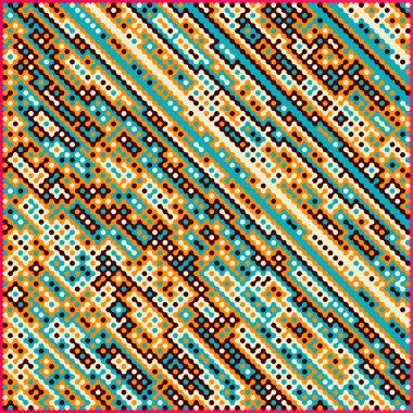 Çokrenkli kiremit bağlantı illüstrasyonuName