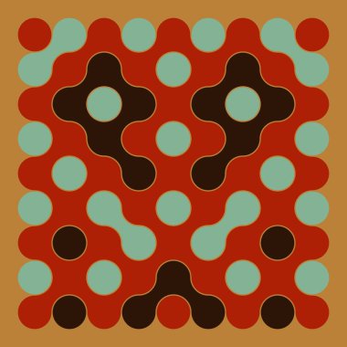 Çokrenkli kiremit bağlantı illüstrasyonuName