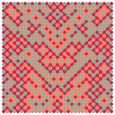 Çokrenkli kiremit bağlantı illüstrasyonuName