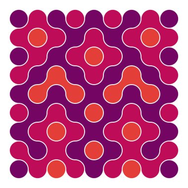 Çokrenkli kiremit bağlantı illüstrasyonuName