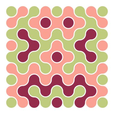 Çokrenkli kiremit bağlantı illüstrasyonuName