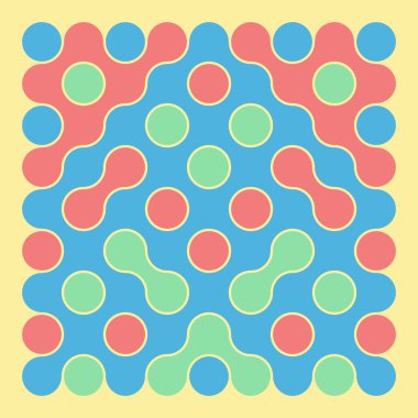 Çokrenkli kiremit bağlantı illüstrasyonuName