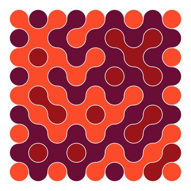 Çokrenkli kiremit bağlantı illüstrasyonuName