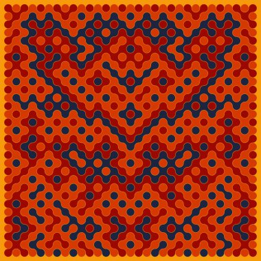 Çokrenkli kiremit bağlantı illüstrasyonuName