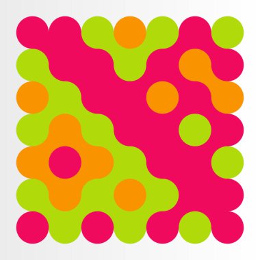 Çokrenkli kiremit bağlantı illüstrasyonuName