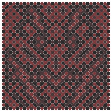 Çokrenkli kiremit bağlantı illüstrasyonuName