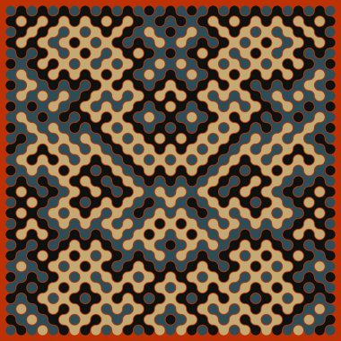 Çokrenkli kiremit bağlantı illüstrasyonuName