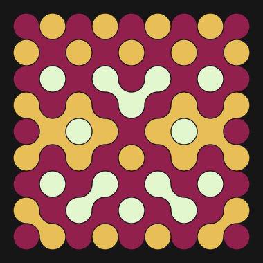 Çokrenkli kiremit bağlantı illüstrasyonuName