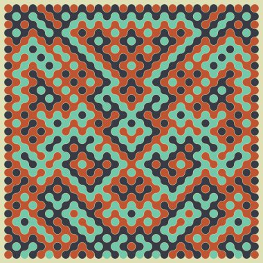 Çokrenkli kiremit bağlantı illüstrasyonuName