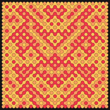 Çokrenkli kiremit bağlantı illüstrasyonuName