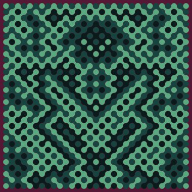 Çokrenkli kiremit bağlantı illüstrasyonuName