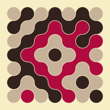 Çokrenkli kiremit bağlantı illüstrasyonuName