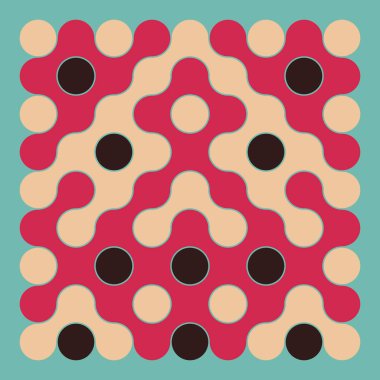 Çokrenkli kiremit bağlantı illüstrasyonuName