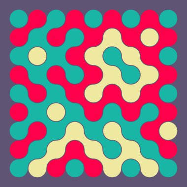 Çokrenkli kiremit bağlantı illüstrasyonuName