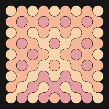 Çokrenkli kiremit bağlantı illüstrasyonuName