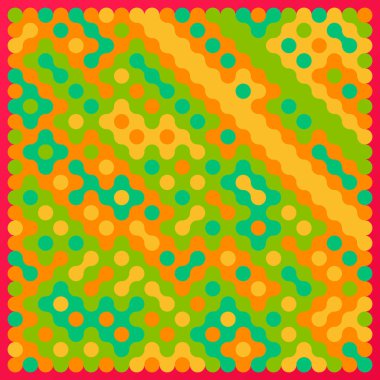 Çokrenkli kiremit bağlantı illüstrasyonuName