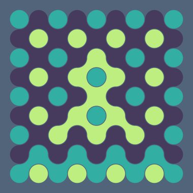 Çokrenkli kiremit bağlantı illüstrasyonuName