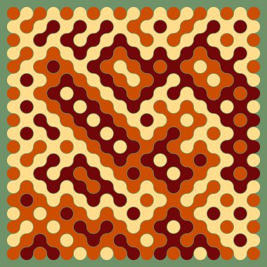 Çokrenkli kiremit bağlantı illüstrasyonuName