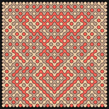 Çokrenkli kiremit bağlantı illüstrasyonuName