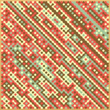 Çokrenkli kiremit bağlantı illüstrasyonuName