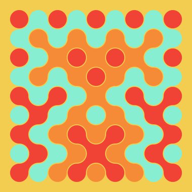 Çokrenkli kiremit bağlantı illüstrasyonuName