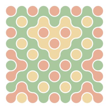 Çokrenkli kiremit bağlantı illüstrasyonuName