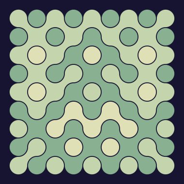 Çokrenkli kiremit bağlantı illüstrasyonuName