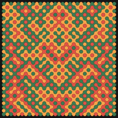 Çokrenkli kiremit bağlantı illüstrasyonuName