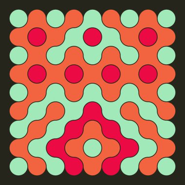 Çokrenkli kiremit bağlantı illüstrasyonuName