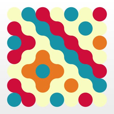 Çokrenkli kiremit bağlantı illüstrasyonuName