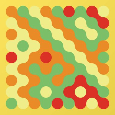 Çokrenkli kiremit bağlantı illüstrasyonuName