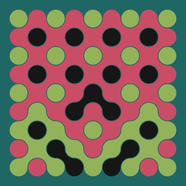 Çokrenkli kiremit bağlantı illüstrasyonuName