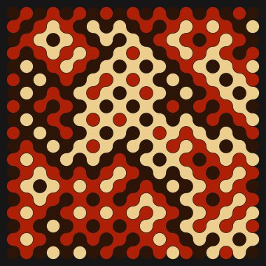 Çokrenkli kiremit bağlantı illüstrasyonuName