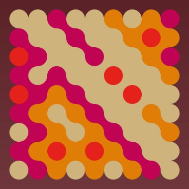 Çokrenkli kiremit bağlantı illüstrasyonuName