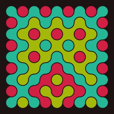 Çokrenkli kiremit bağlantı illüstrasyonuName